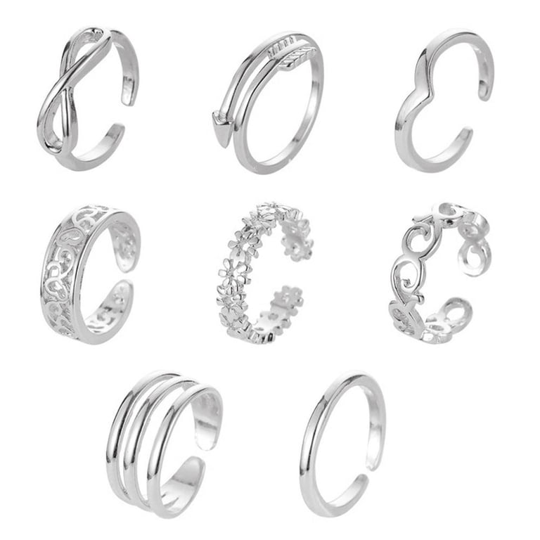 Toe Rings I Slip On Every Summer That Make My Pedicure Look Expensive cover photo collage