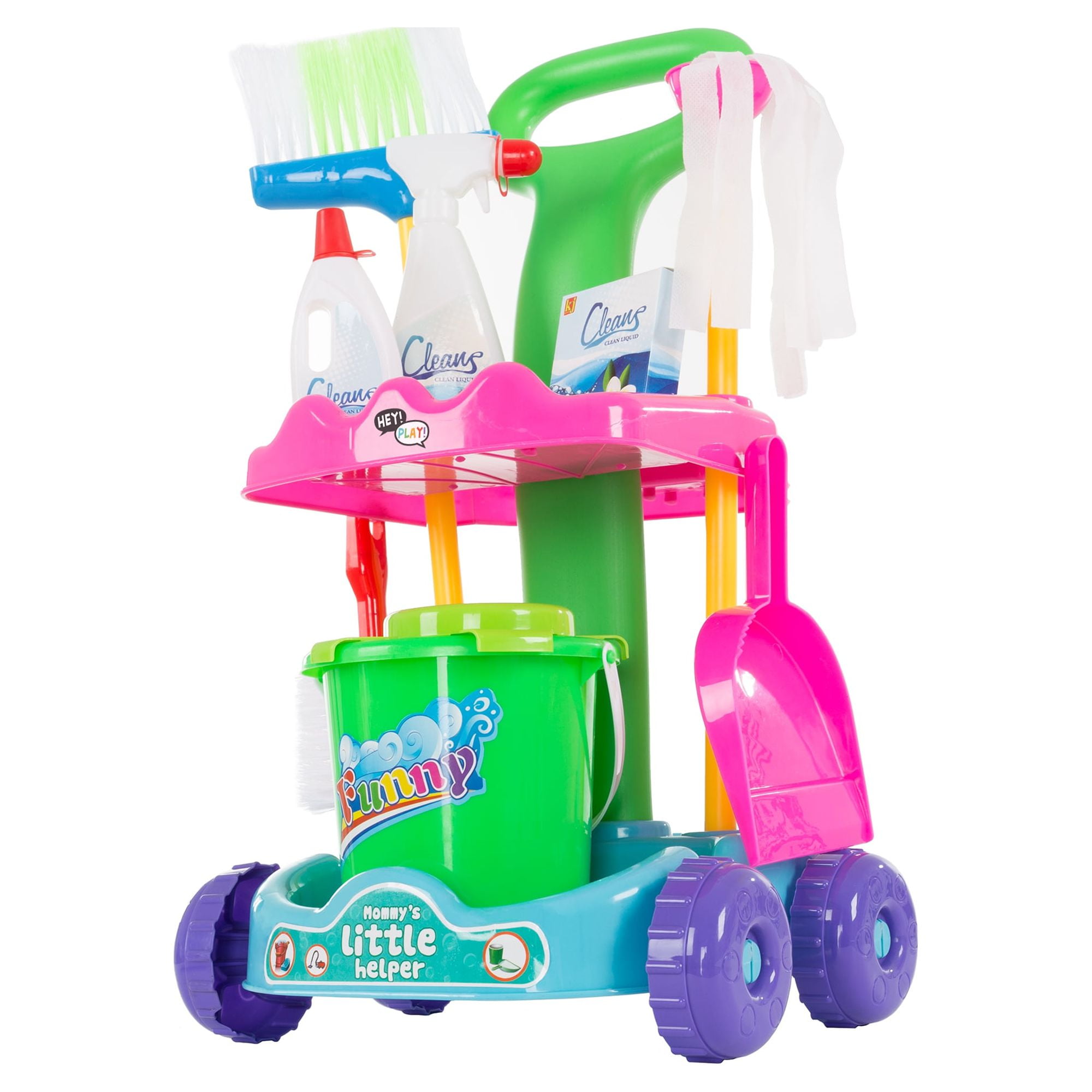 Cleaning Products That Let My Toddler Actually Help While I Clean cover photo collage