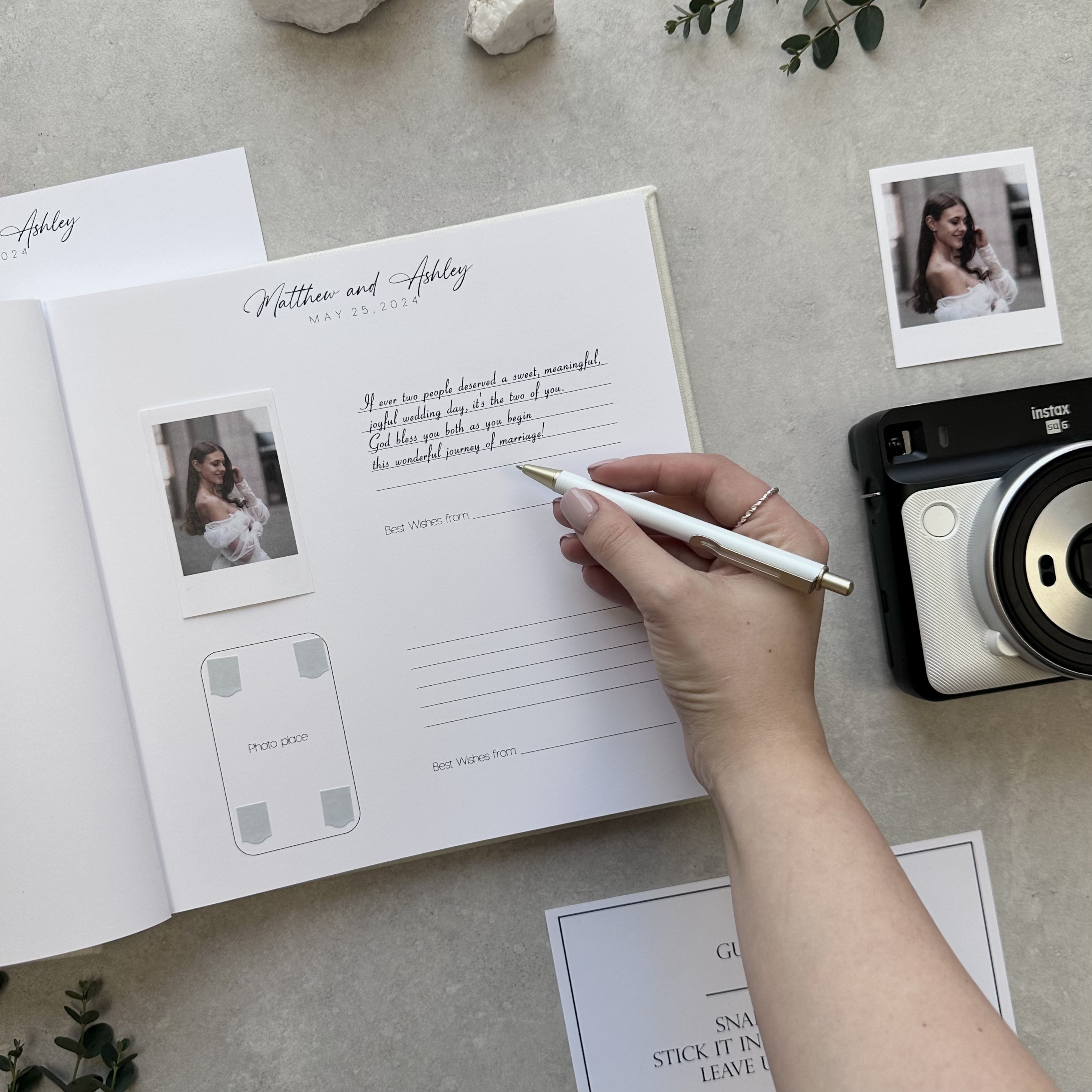 I Finally Found Personalized Wedding Guest Books Worth Keeping Forever cover photo collage