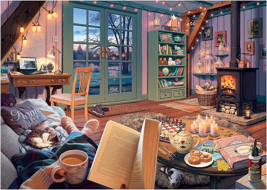 Puzzle Date Night Setup for Couples Who Want a Chill Weekly Ritual cover photo collage