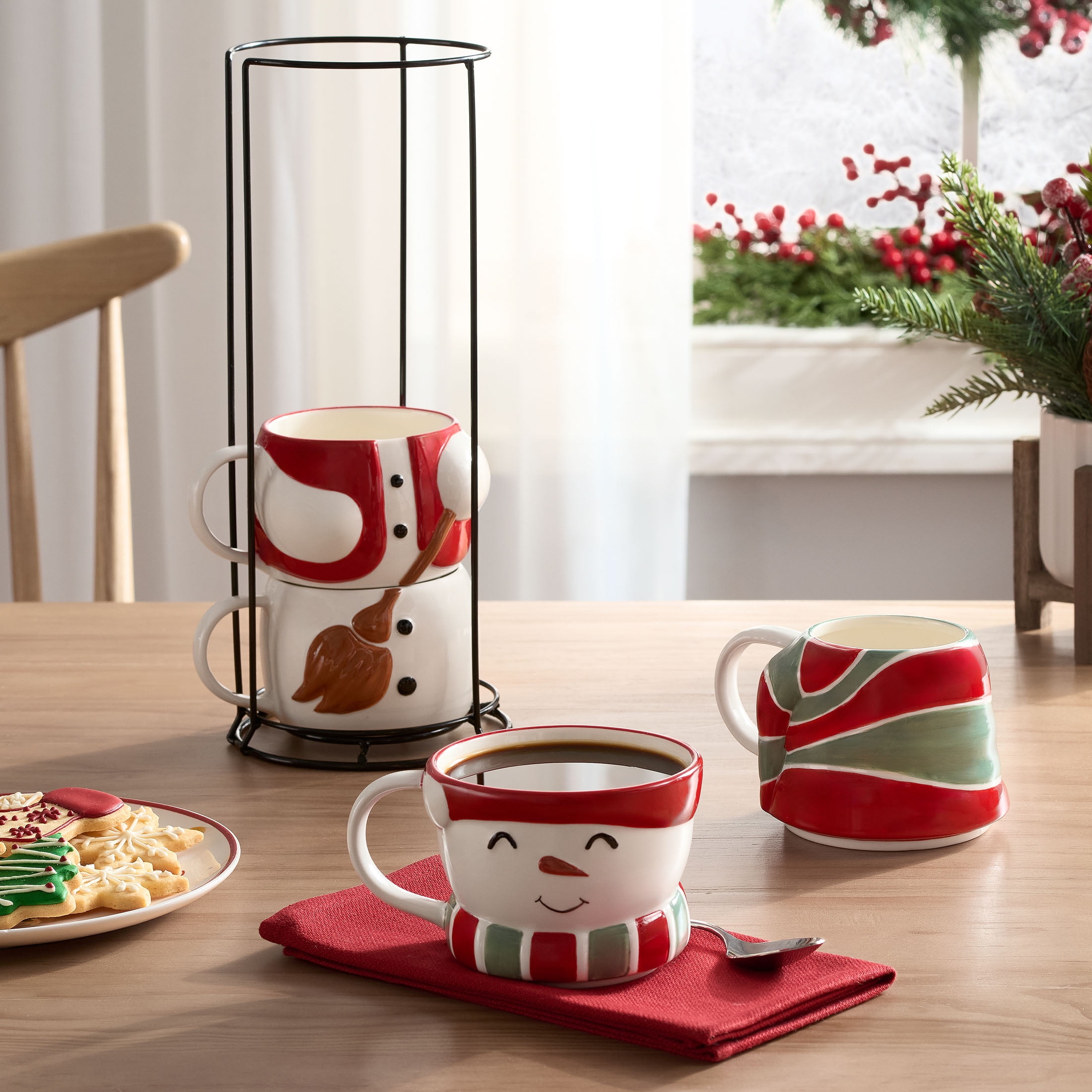 Hot Cocoa Station I Set Up Christmas Eve So Nobody Bugs Me Christmas Morning cover photo collage