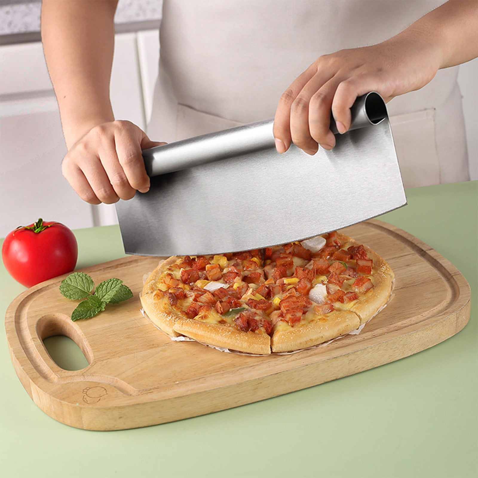 I Finally Found Pizza Cutting Tools That Slice Through Thick Crust in One Pass cover photo collage
