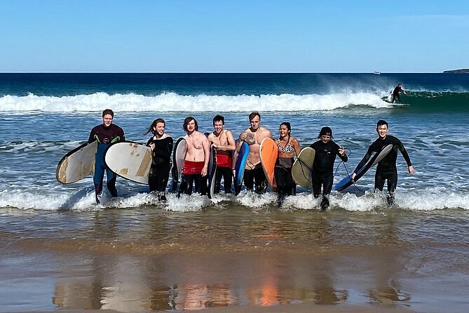 I Took My First Surfing Lesson at Bondi Beach and Got Hooked cover photo collage