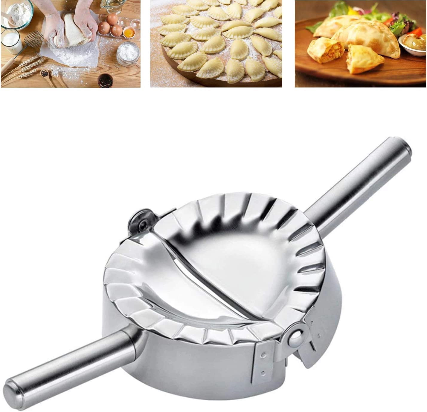 I Finally Found an Empanada Press That Seals Edges Without Leaking cover photo collage