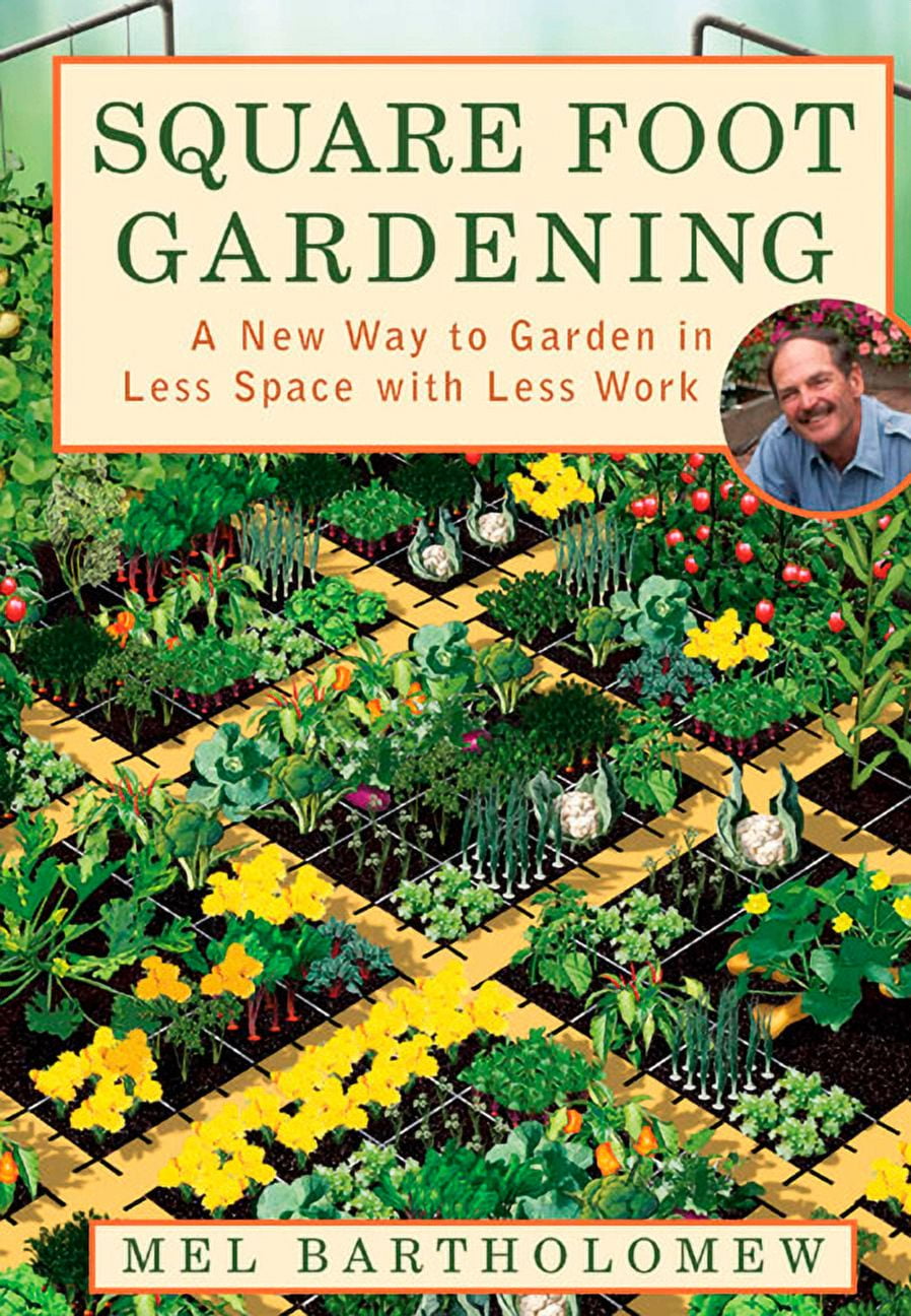 Square Foot Gardening Books and Tools That Helped Me Grow More in Less Space cover photo collage