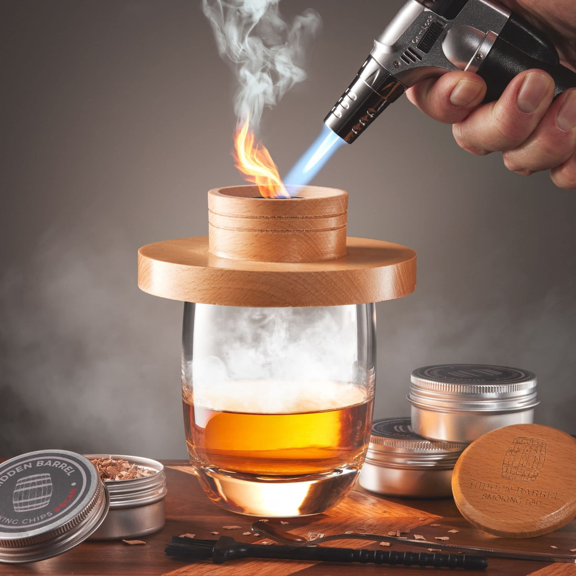 I Finally Found a Cocktail Smoking Kit That Actually Infuses Real Hickory Flavor cover photo collage