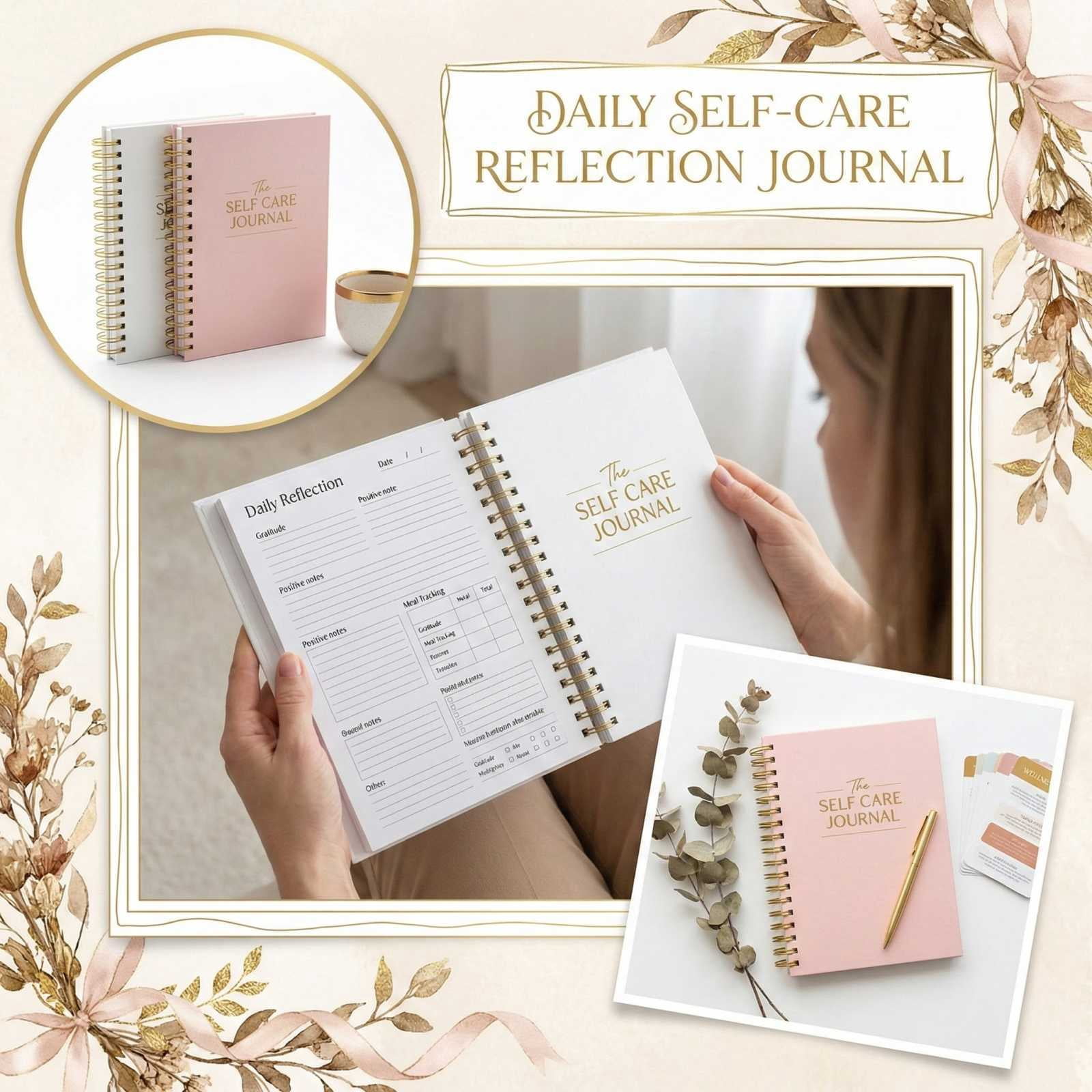 Mood Tracker Printables I Color In Daily to Finally See My Patterns cover photo collage