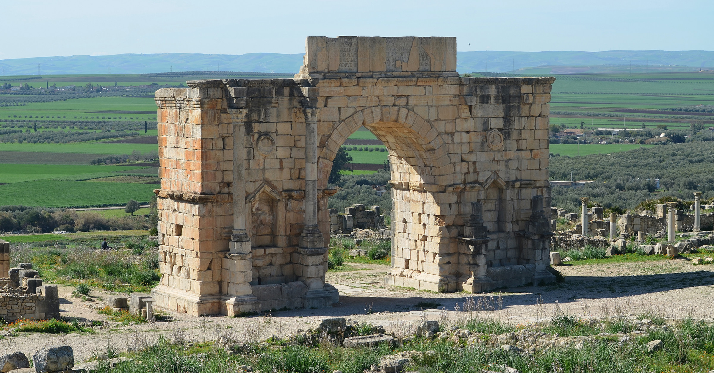 I Finally Walked Volubilis Roman Ruins Near Meknes and Packed Right cover photo collage