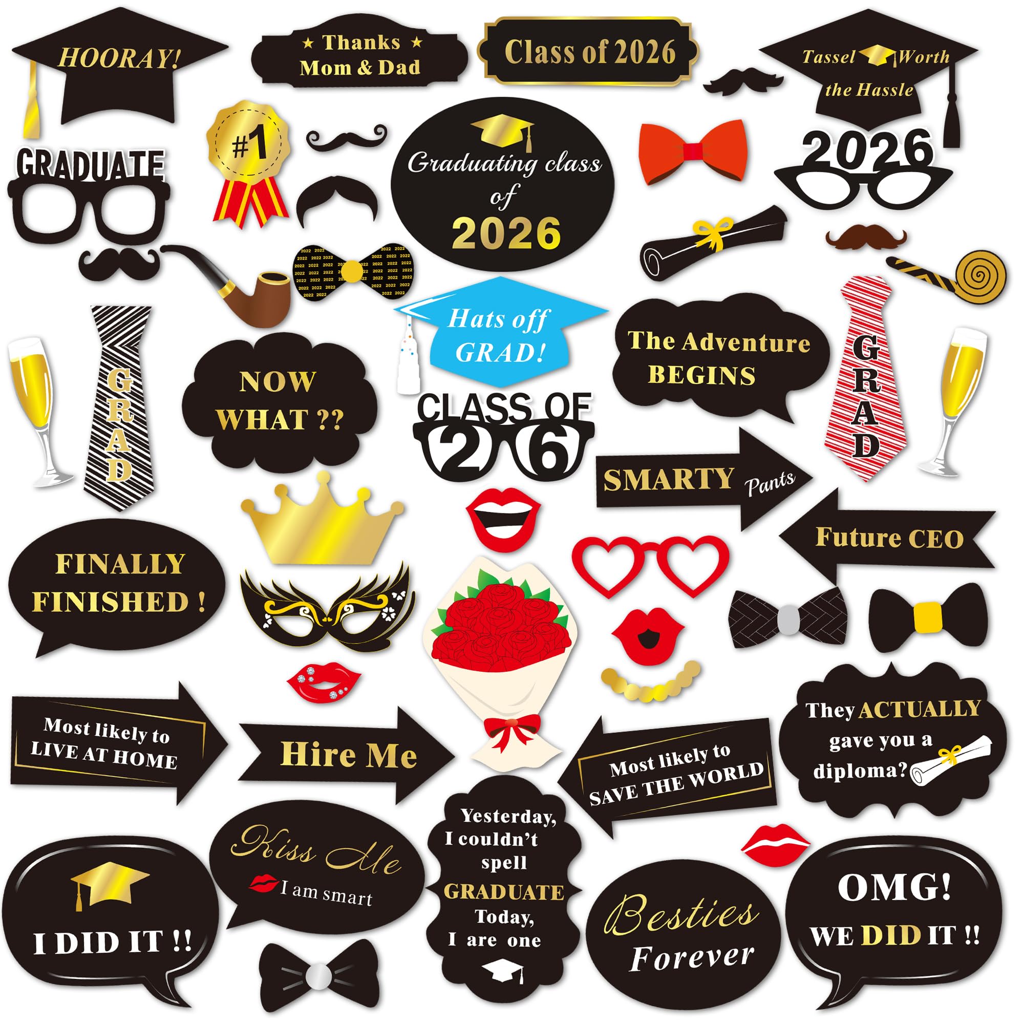 Photo Booth Props That Got Every Shy Guest Laughing at My Wedding cover photo collage