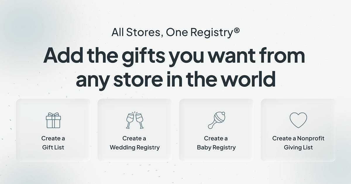 I Finally Found a Registry App That Lets Me Scan Items In Store cover photo collage