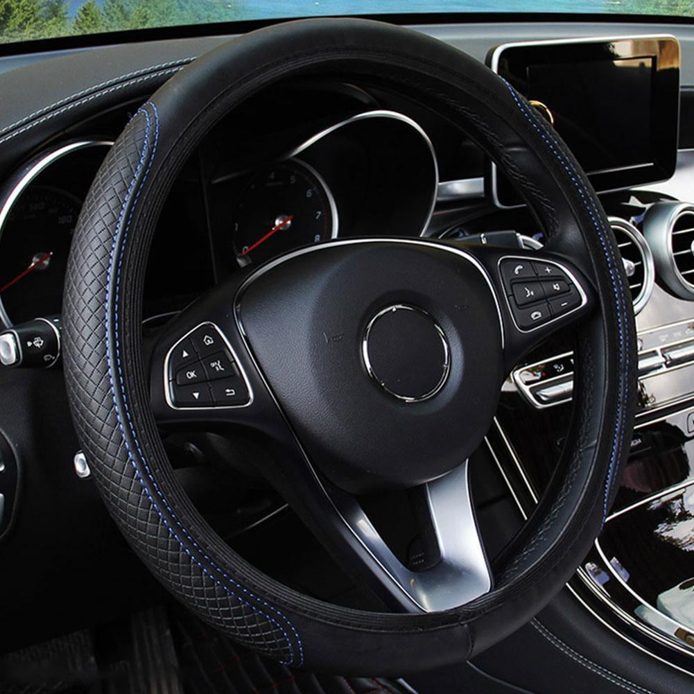 I Finally Found Steering Wheel Covers That Don't Burn My Hands in Summer cover photo collage