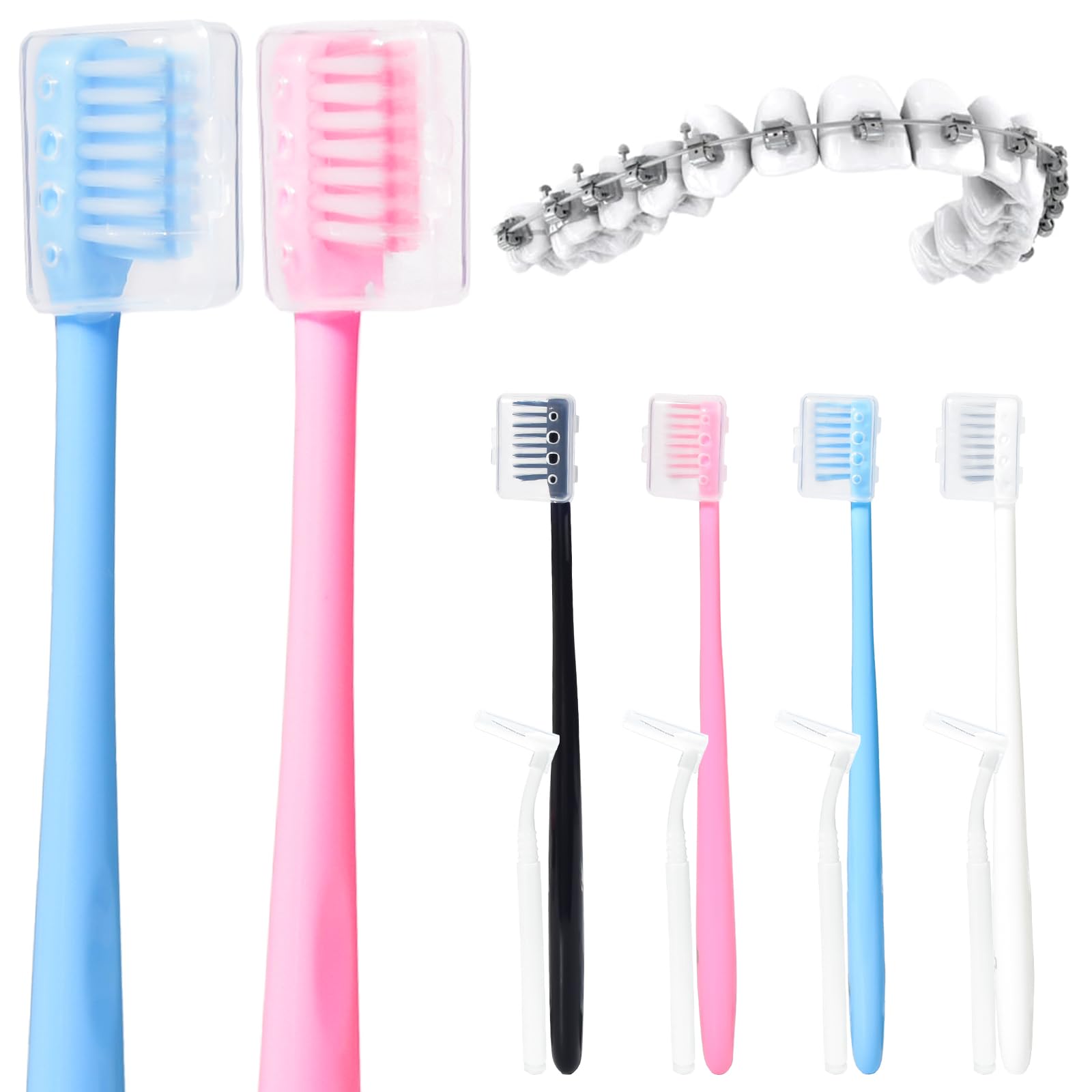 Braces & Clear Aligners Care Kit: An Off-Duty Dentist's Day-to-Day Kit cover photo collage