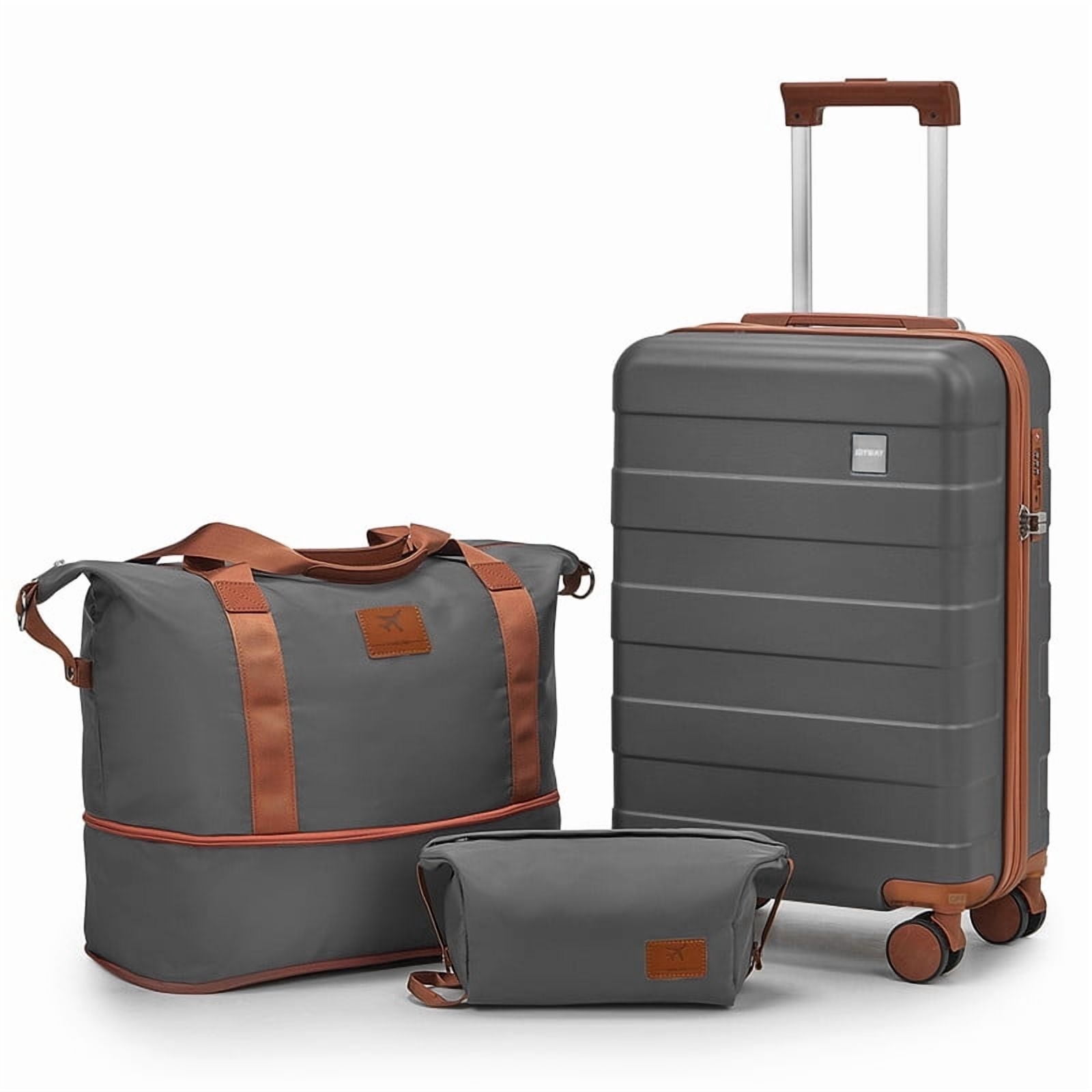 I Finally Found Carry On Luggage That Fits Every Airline Overhead Bin cover photo collage