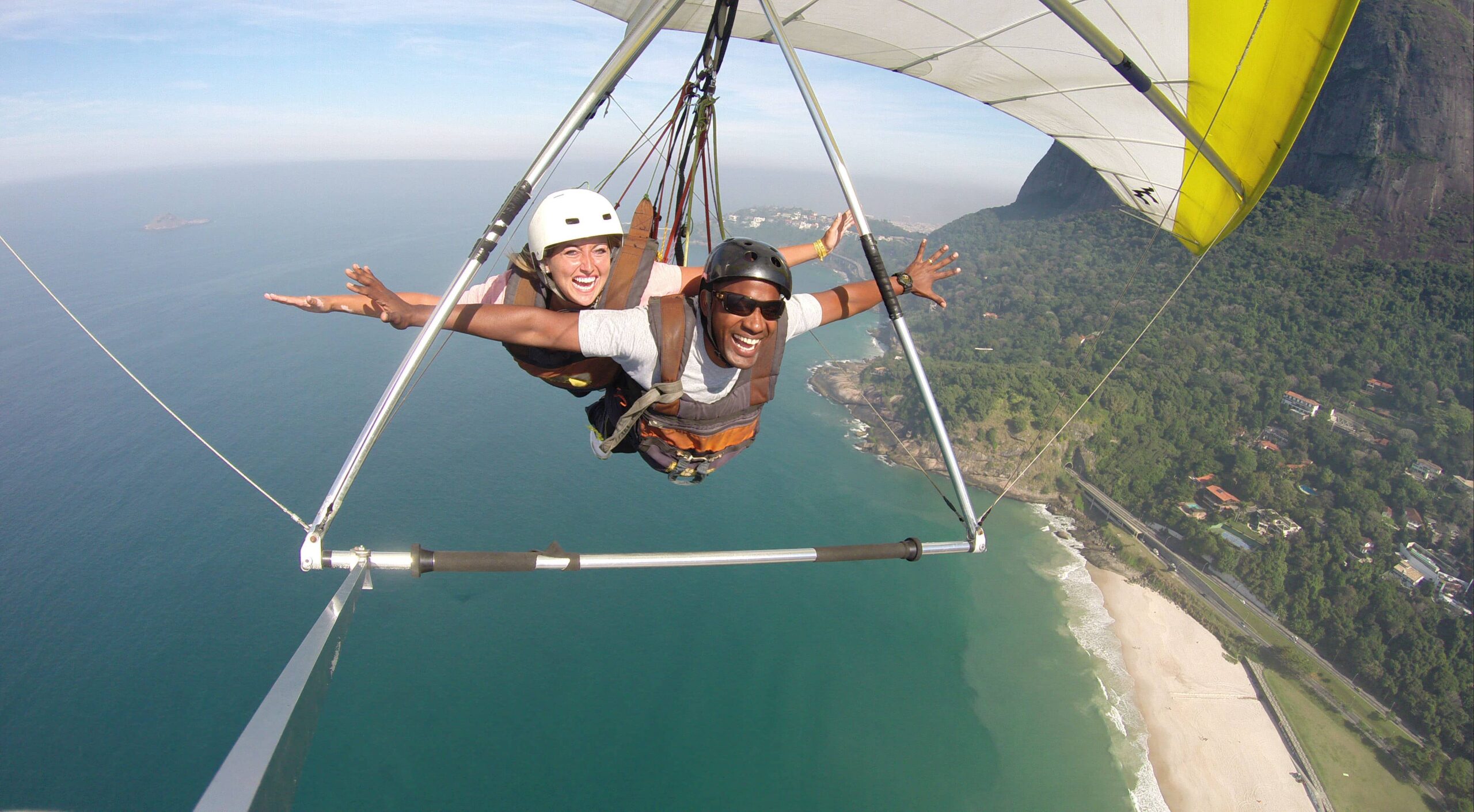 I Tried Hang Gliding Pedra Bonita in Rio and Here's What I Packed cover photo collage