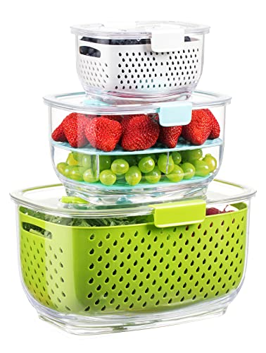 I Finally Found Kitchen Containers That Wash and Store Berries Without the Mold cover photo collage