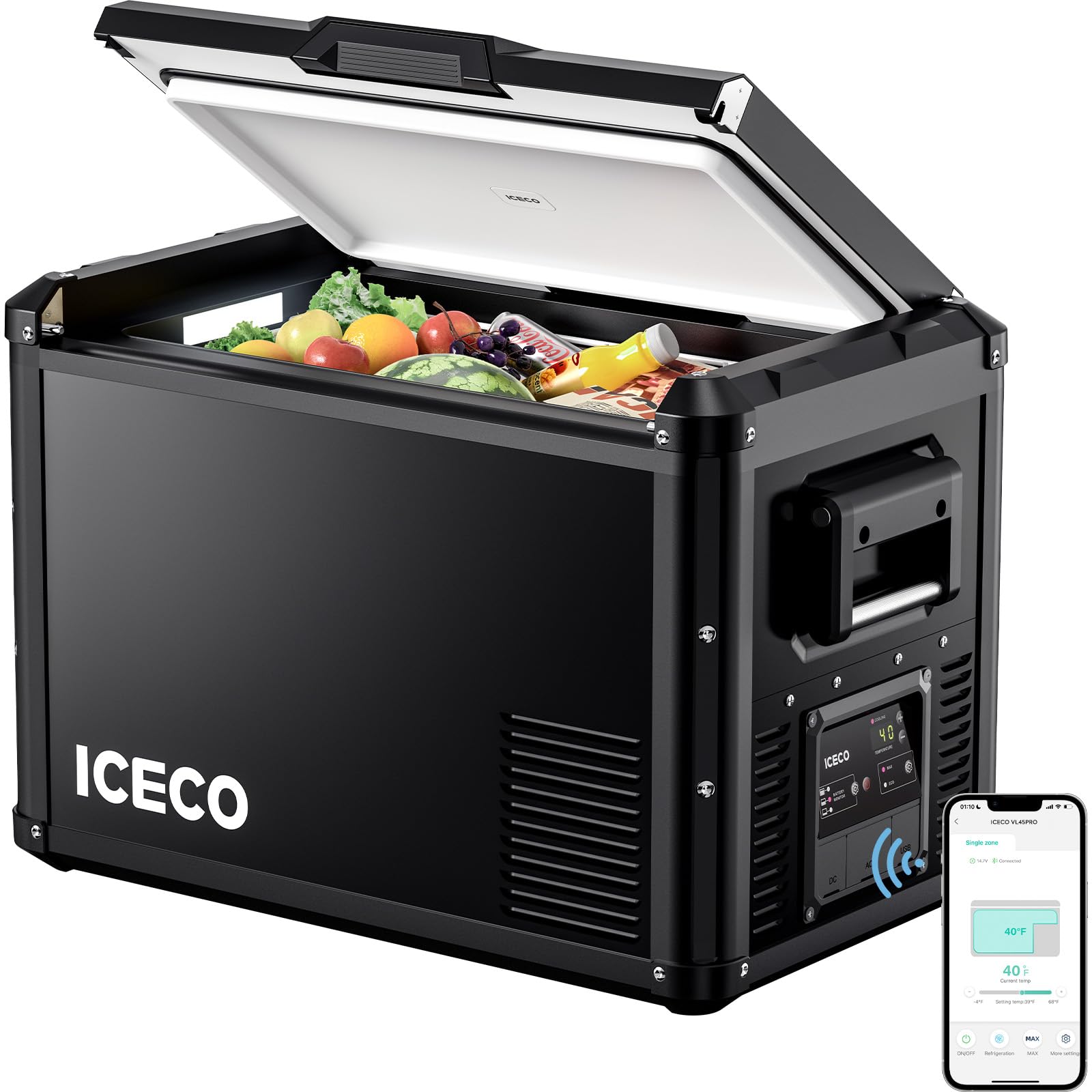 I Finally Found a 12V Portable Fridge That Keeps Food Cold for Days cover photo collage