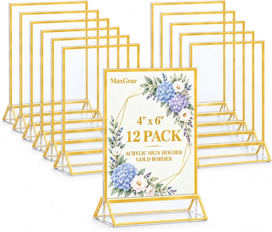 I Finally Found Bulk Place Card Holders That Look Expensive Under 50 Cents Each cover photo collage