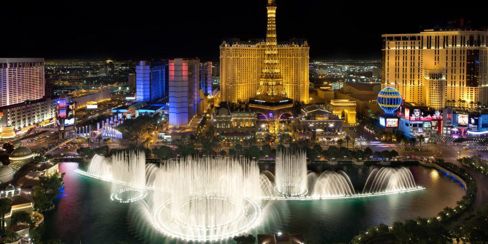 Las Vegas Travel Guide cover photo collage